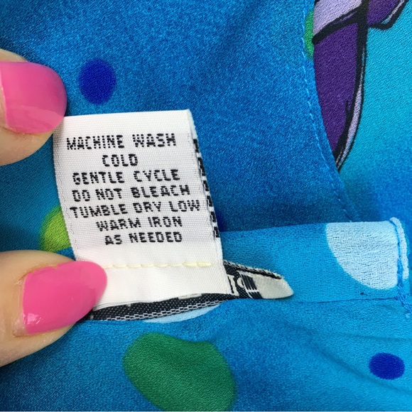 Cynthia Taylor Women's Turquoise Blue Sandal Purse Print Maxi Dress Size L - Picture 11 of 13